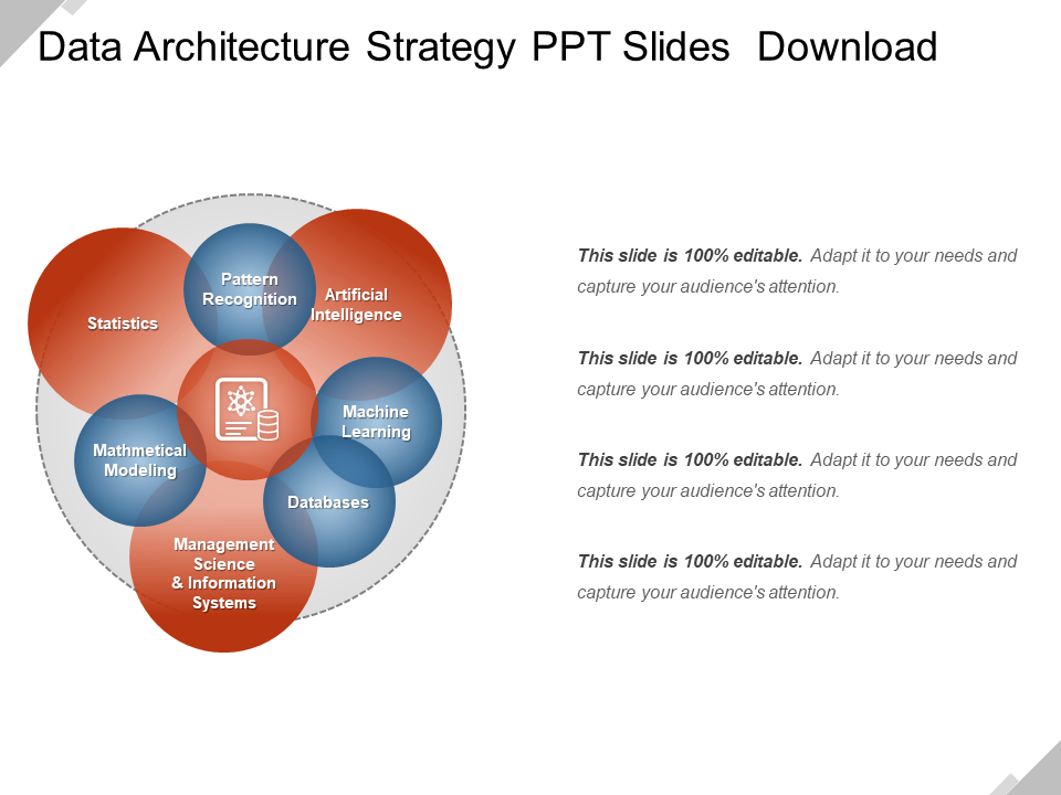 Data Architecture Strategy PPT Slides Download