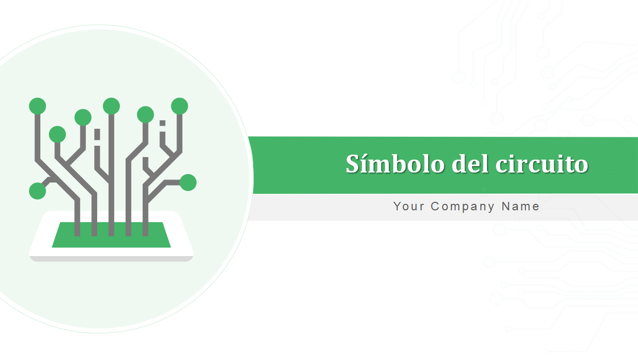 Símbolo del circuito Símbolo del circuito