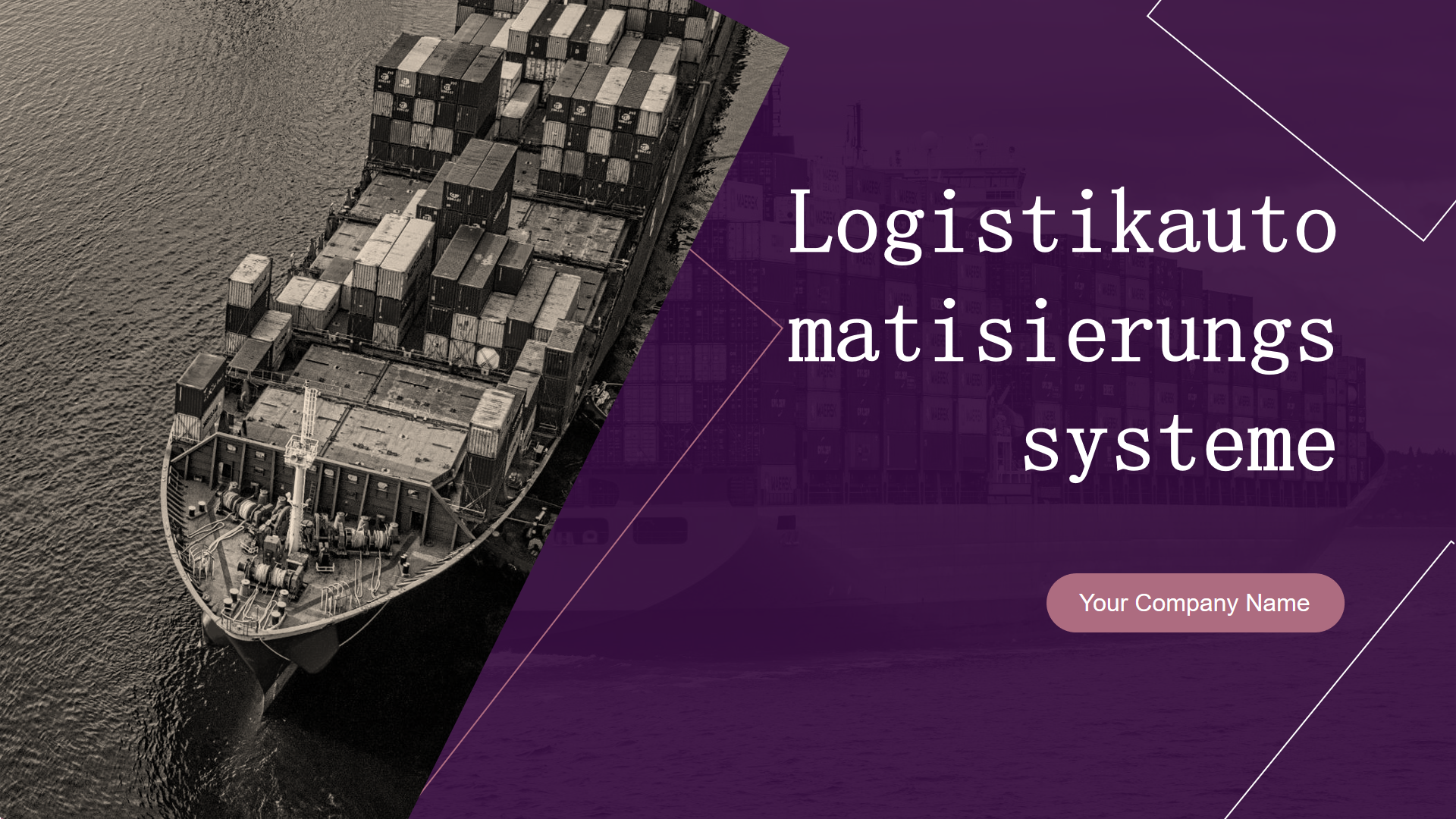 Logistikautomatisierungssysteme Logistikautomatisierungssysteme
