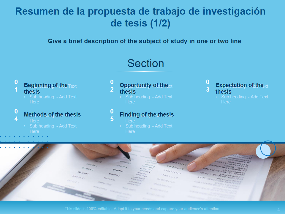 Resumen de la propuesta de trabajo de investigaci&oacute;n de tesis (1 2)