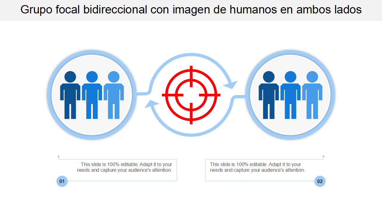  Grupo focal bidireccional con imagen de humanos en ambos lados