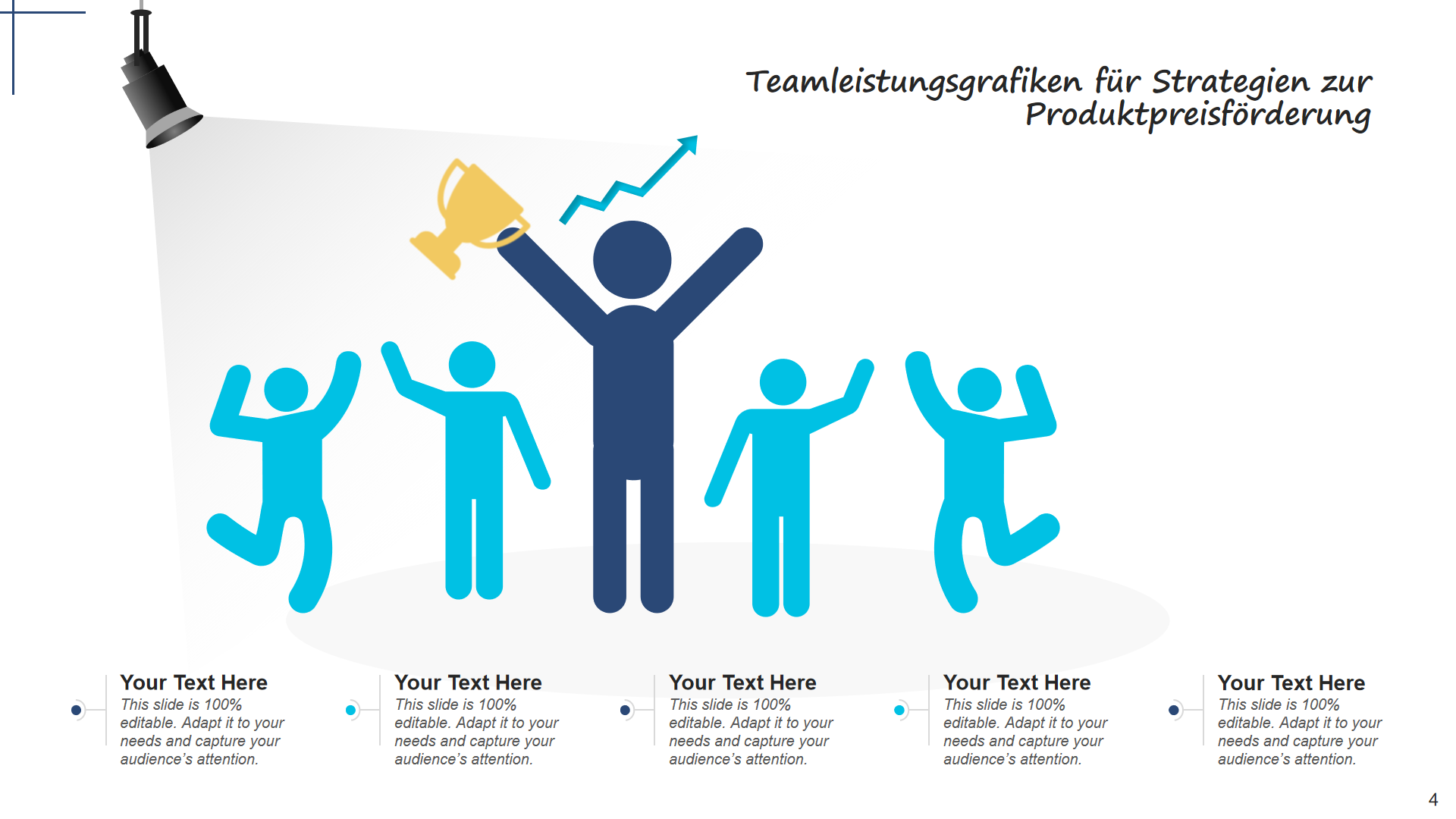 Teamleistungsgrafiken für Strategien zur Produktpreisförderung Teamleistungsgrafiken für Strategien zur Produktpreisförderung