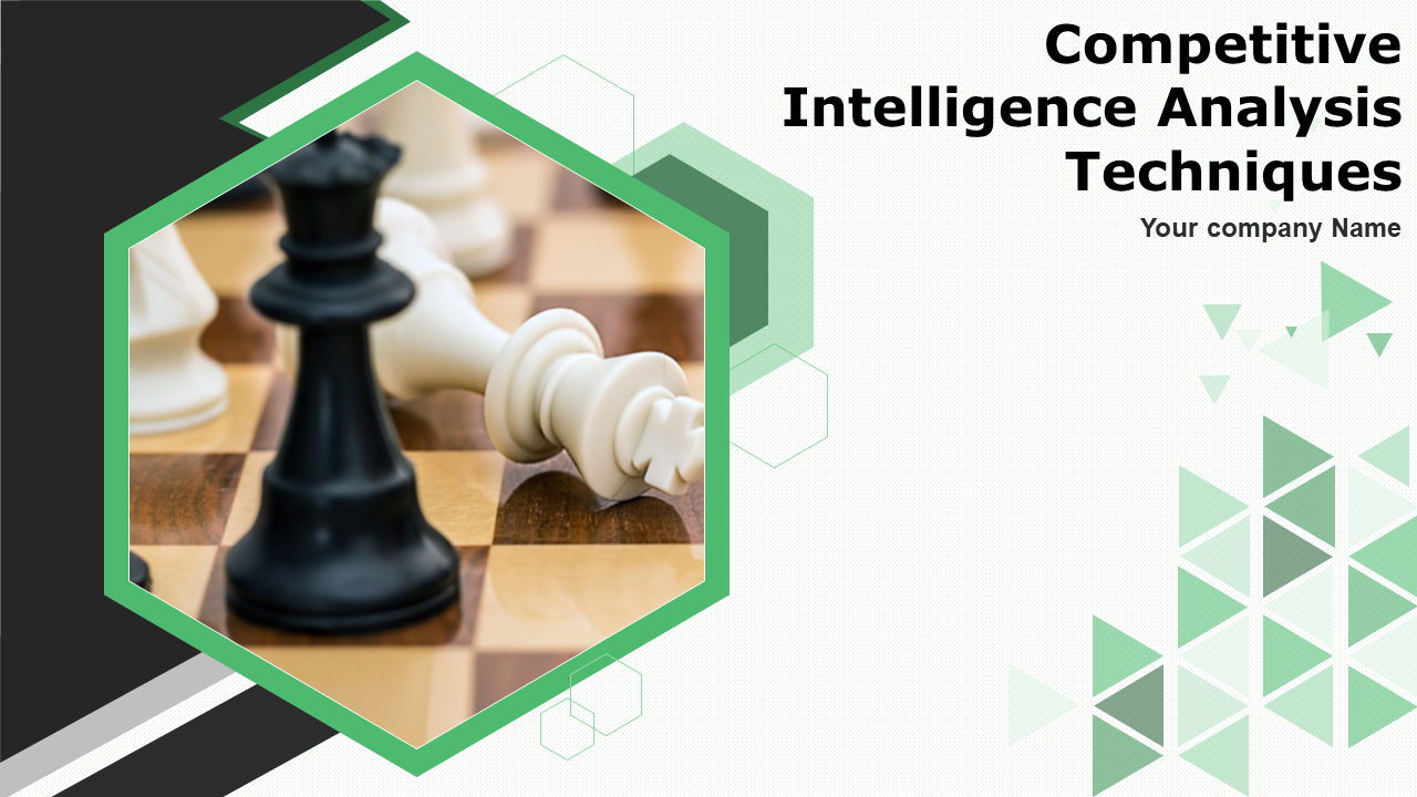 Competitive Intelligence Analysis Techniques