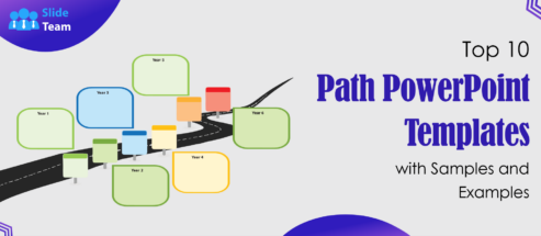 Top 10 Path PowerPoint Template with Samples and Examples