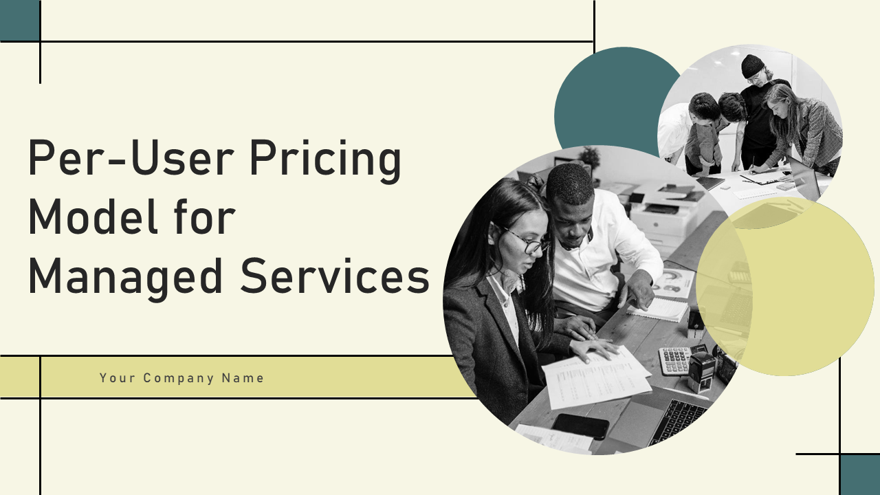 Per-User Pricing Model for Managed Services