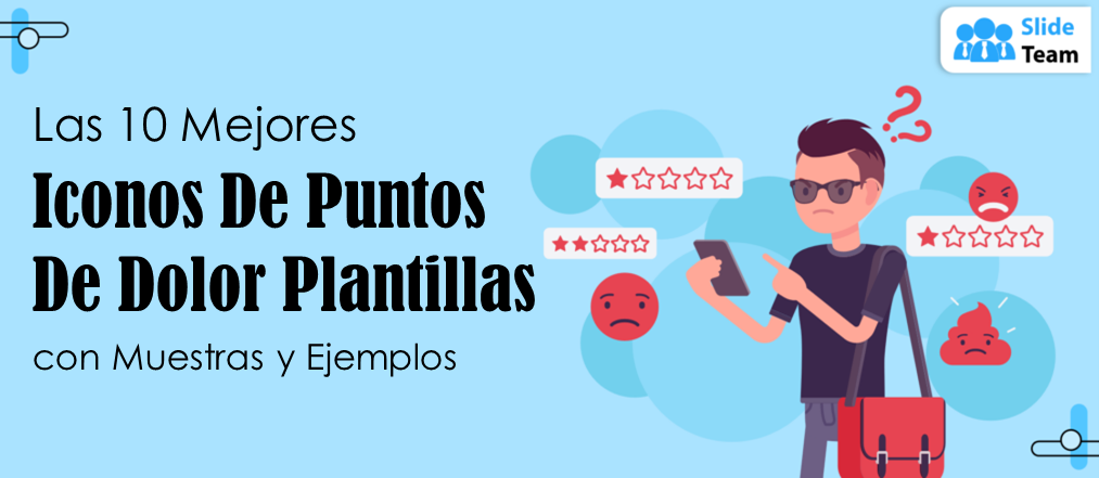 Las 10 mejores plantillas de iconos de puntos débiles con muestras y ejemplos