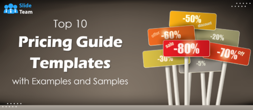 Top 10 Pricing Guide Templates With Examples And Samples