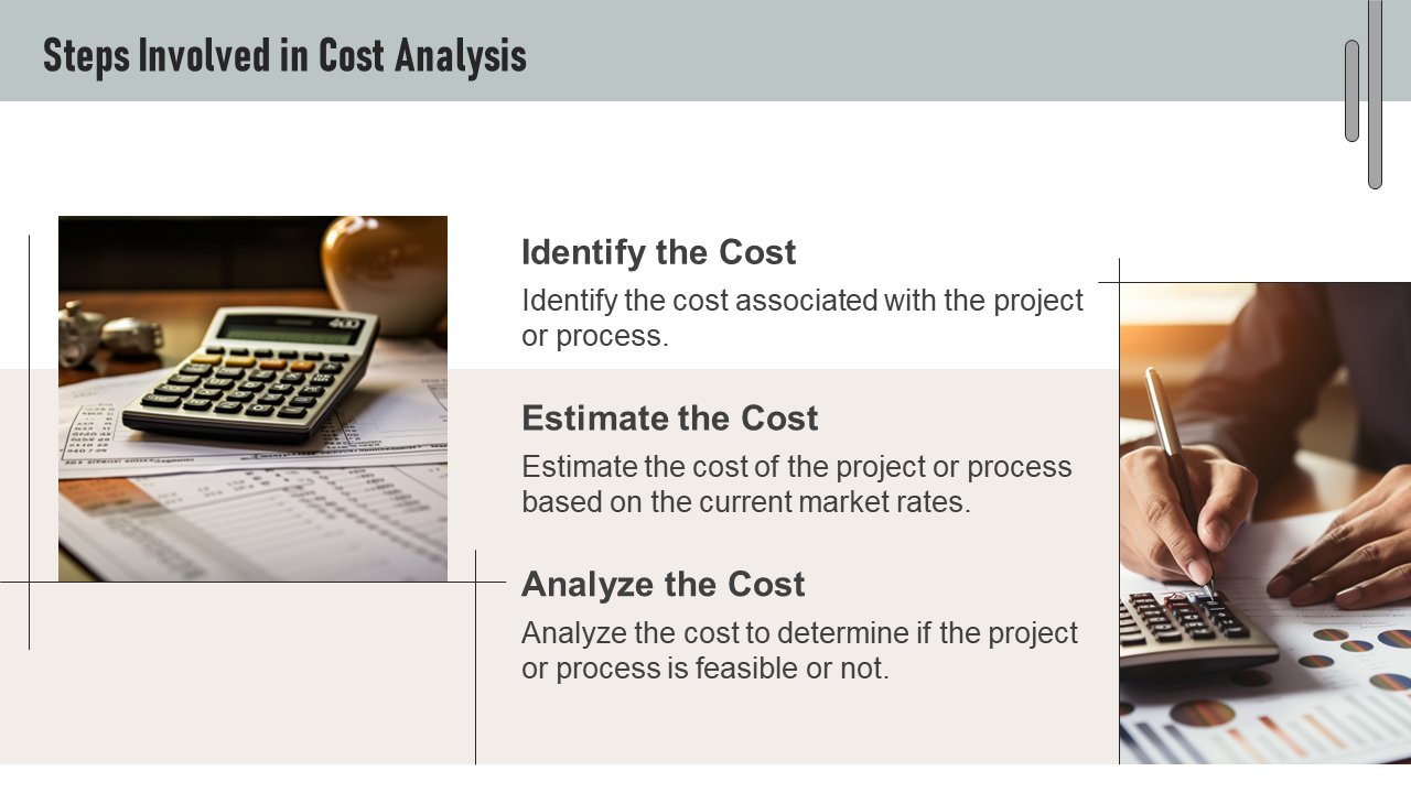 Steps Involved in Cost Analysis