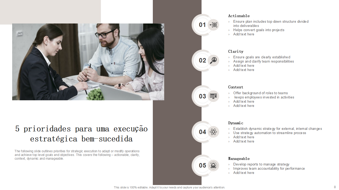 5 prioridades para uma execução estratégica bem-sucedida 5 prioridades para uma execução estratégica bem-sucedida