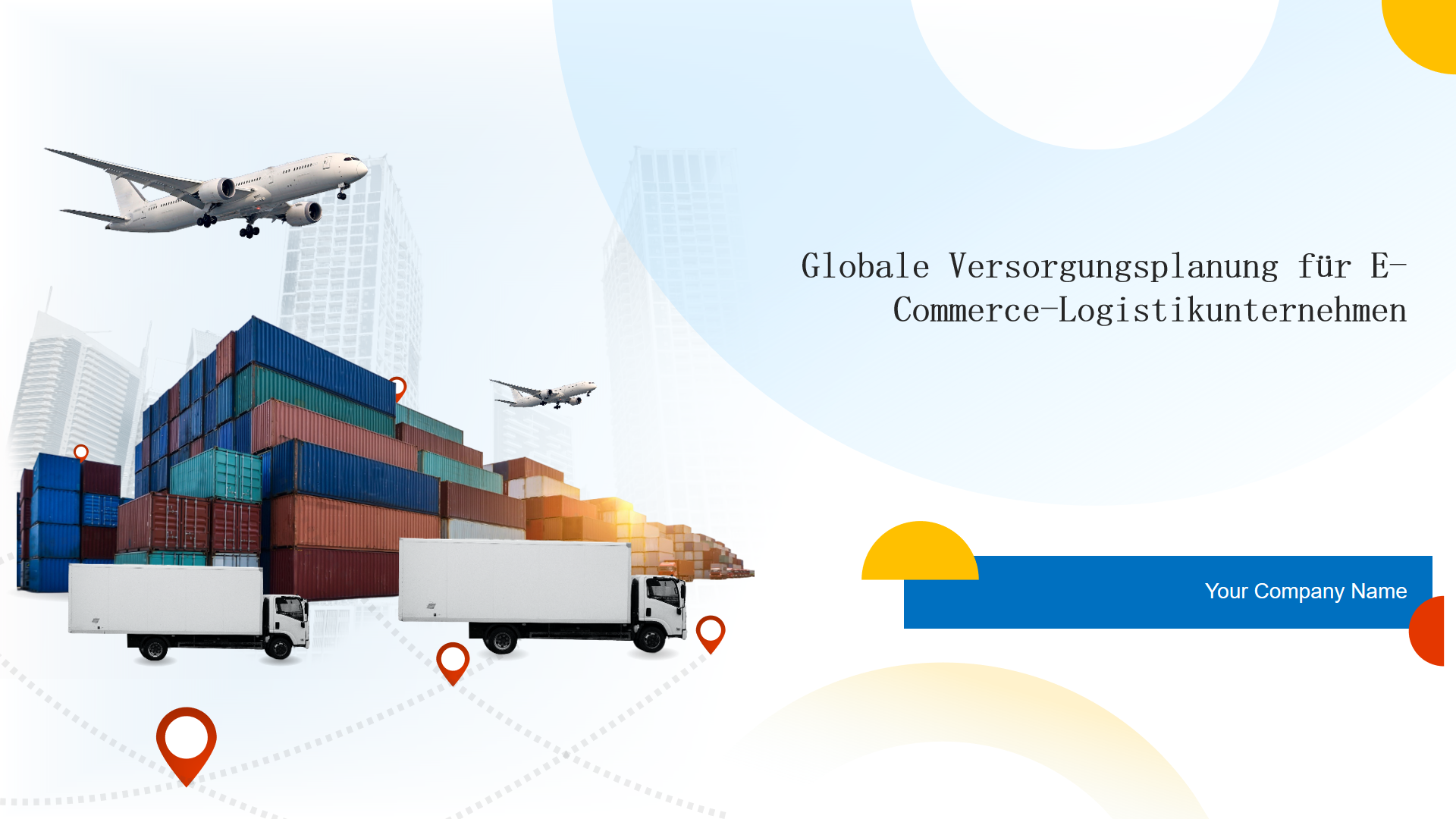 Globale Versorgungsplanung für E-Commerce-Logistikunternehmen