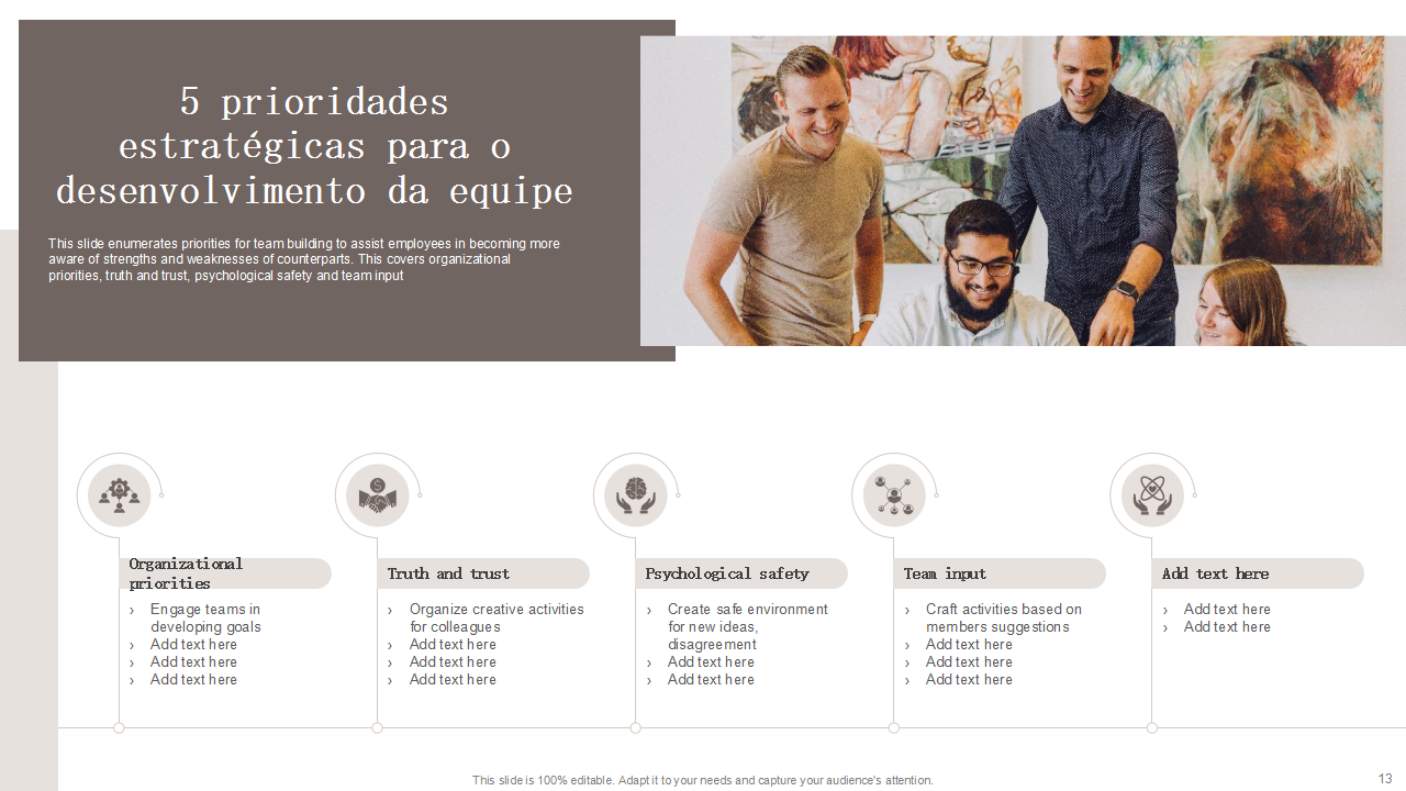 5 prioridades estratégicas para o desenvolvimento da equipeB 5 prioridades estratégicas para o desenvolvimento da equipeB