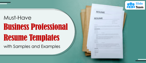 Must-Have Business Professional Resume Templates with Samples and Examples