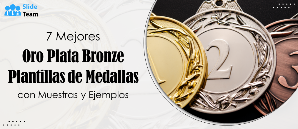 Las 7 mejores plantillas de medallas de oro, plata y bronce con muestras y ejemplos