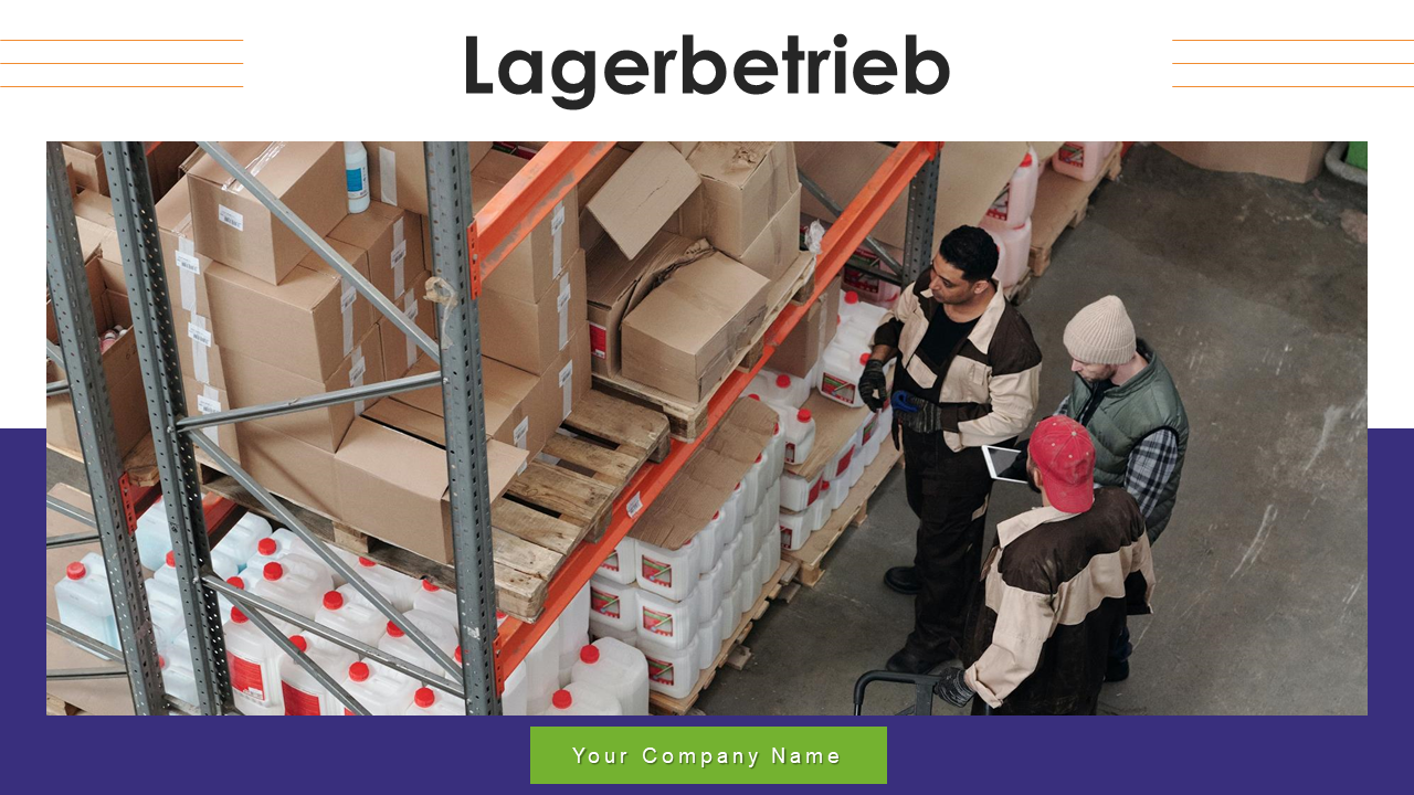 Lagerbetrieb Lagerbetrieb