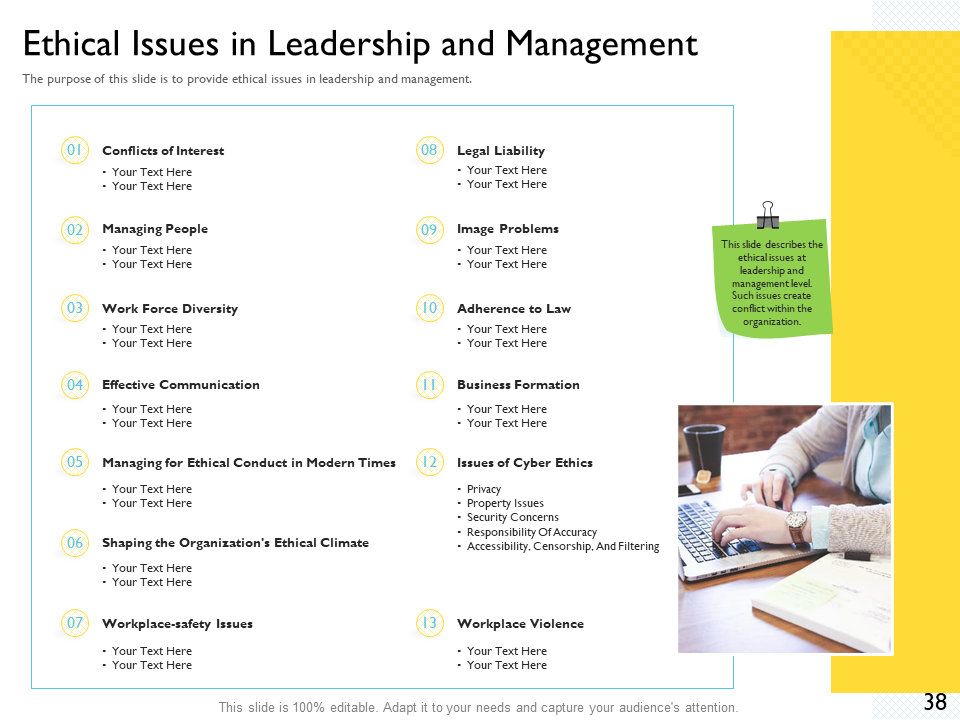 Ethical Issues in Leadership and Management Ethical Issues in Leadership and Management