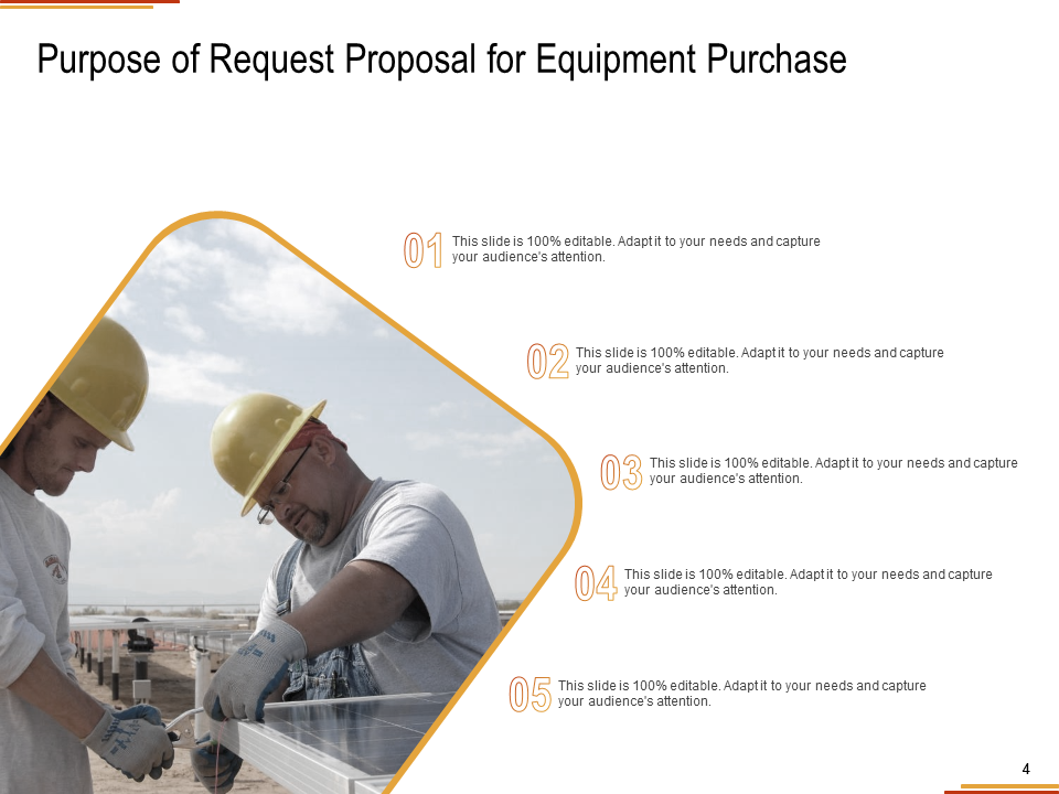Purpose of Request Proposal for Equipment Purchase Purpose of Request Proposal for Equipment Purchase