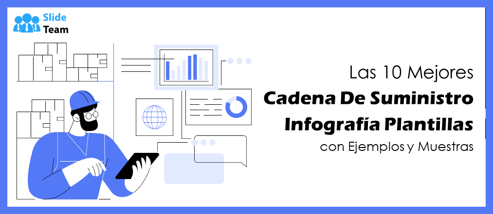 Las 10 mejores plantillas de infografías de la cadena de suministro con ejemplos y muestras