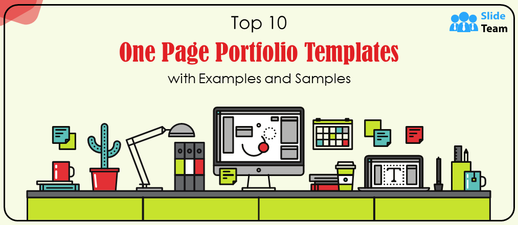 Top 10 One-Page Portfolio Templates With Examples and Samples