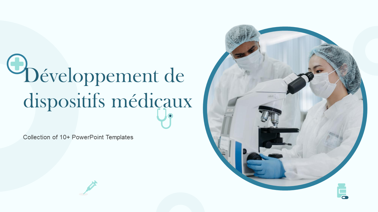 D&eacute;veloppement de dispositifs m&eacute;dicaux