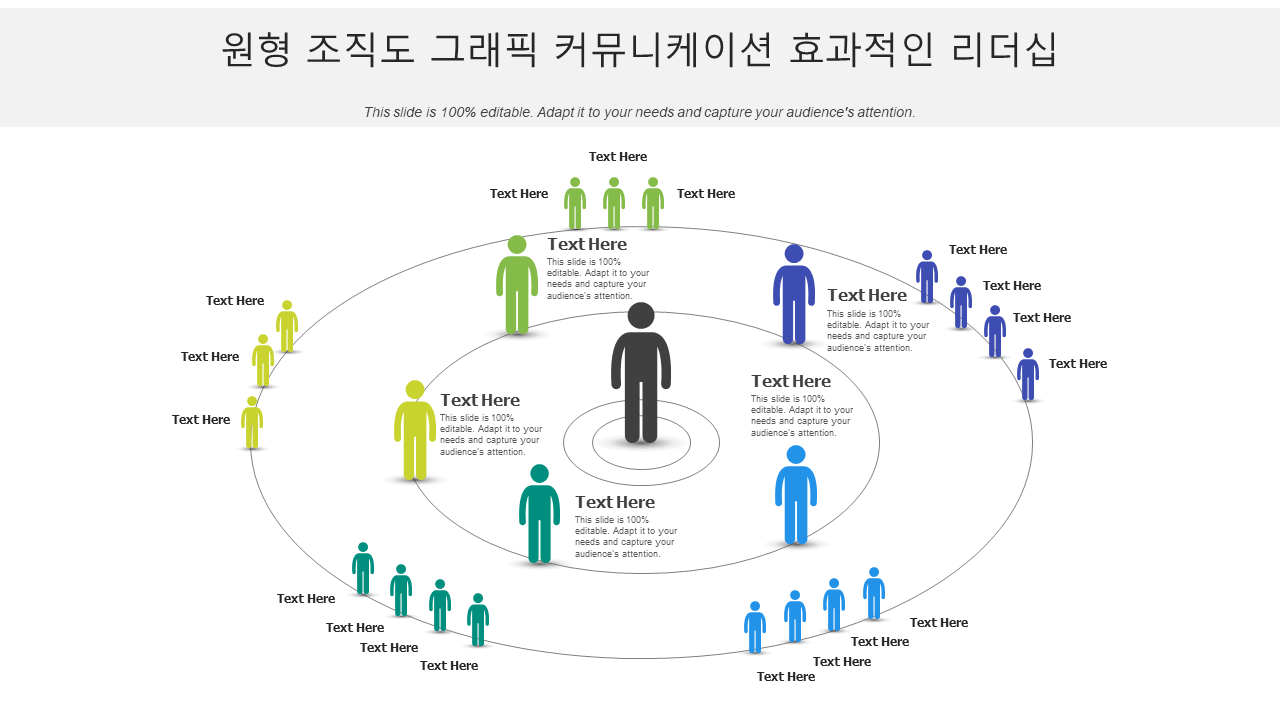원형 조직도 그래픽 커뮤니케이션 효과적인 리더십 원형 조직도 그래픽 커뮤니케이션 효과적인 리더십
