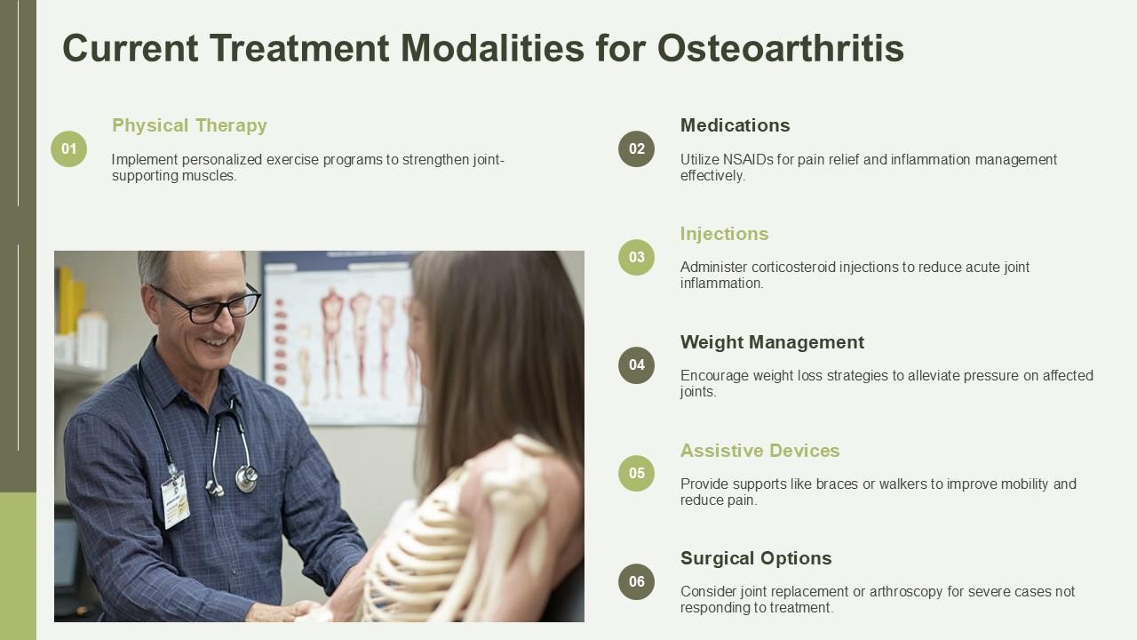 Current Treatment Modalities for Osteoarthritis PowerPoint Module Current Treatment Modalities for Osteoarthritis PowerPoint Module
