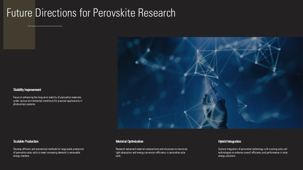 Future Directions for Perovskite Research Future Directions for Perovskite Research