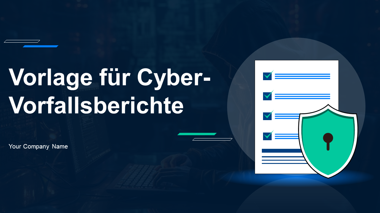 Vorlage f&uuml;r Cyber-Vorfallsberichte