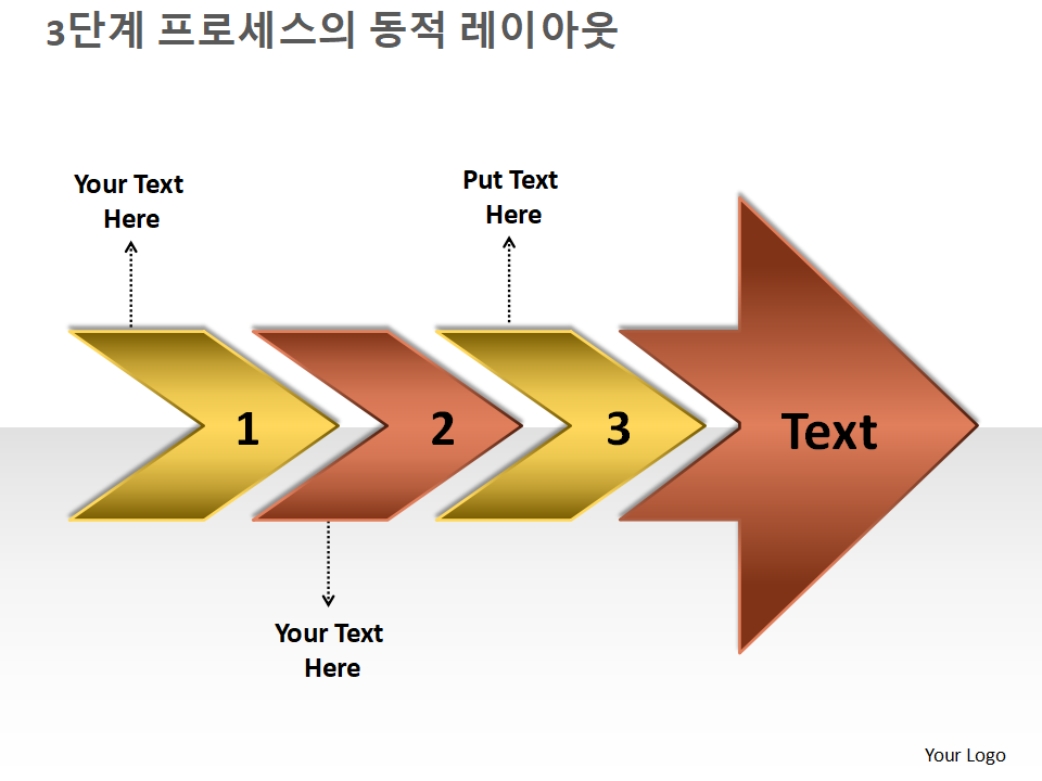 3단계 프로세스의 동적 레이아웃 3단계 프로세스의 동적 레이아웃