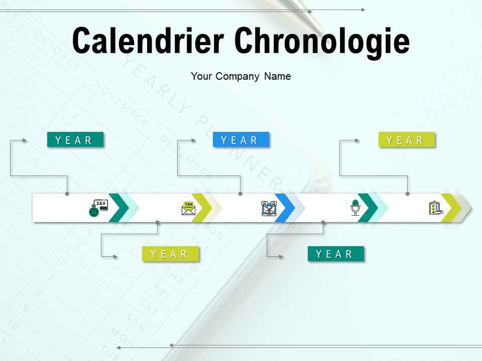 Calendrier Chronologie