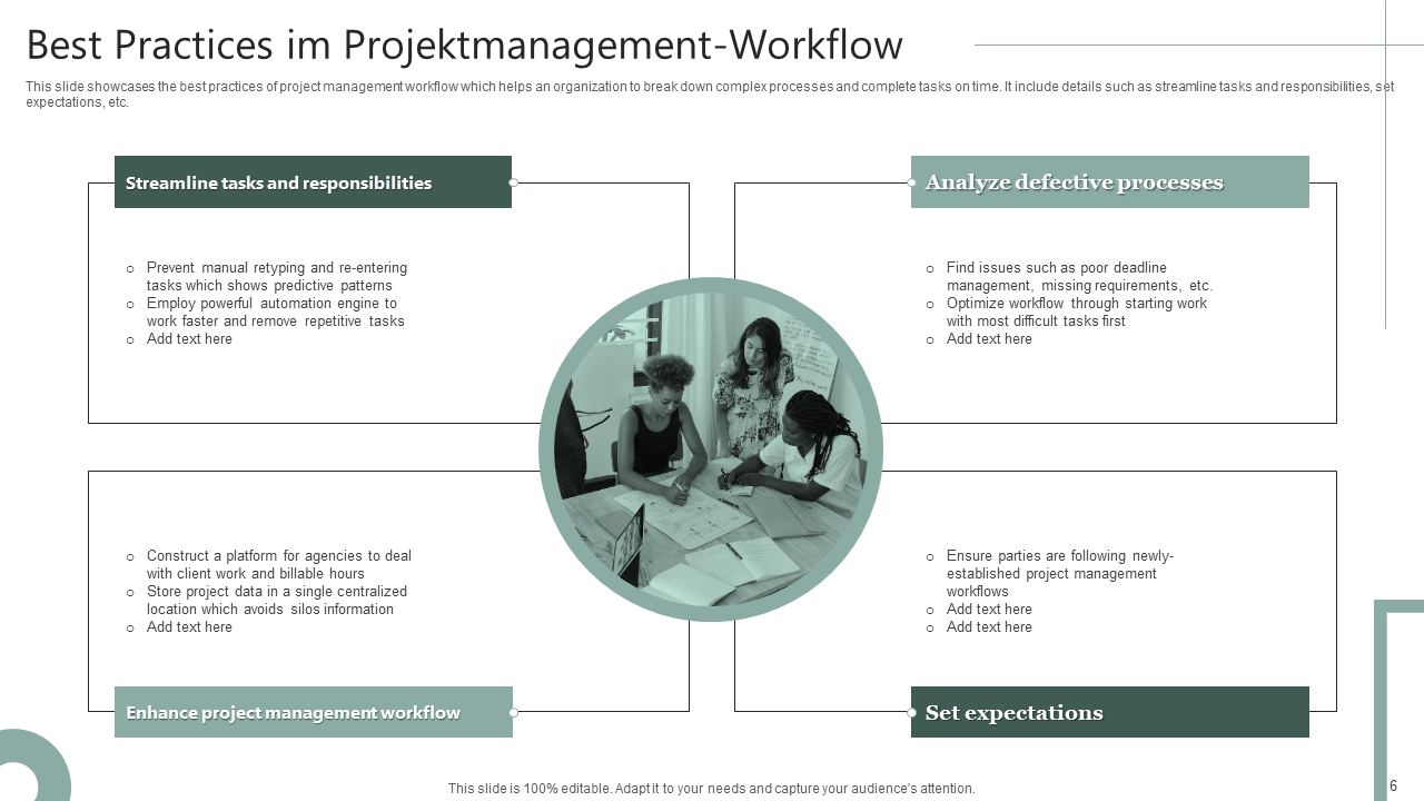 Best Practices im Projektmanagement-Workflow Best Practices im Projektmanagement-Workflow