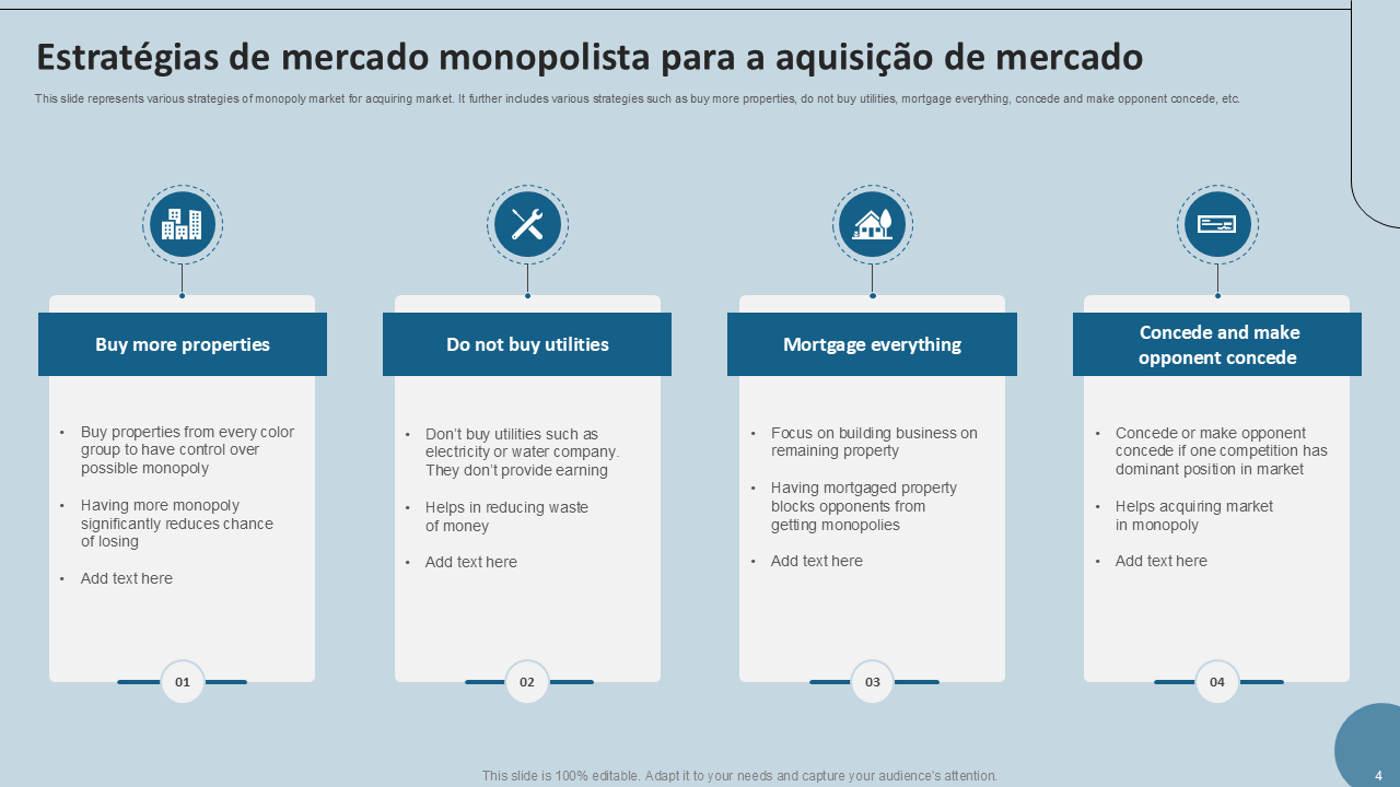 Estrat&eacute;gias de mercado monopolista para a aquisi&ccedil;&atilde;o de mercado