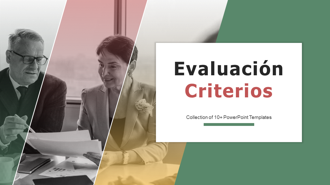 Evaluación Criterios Evaluación Criterios
