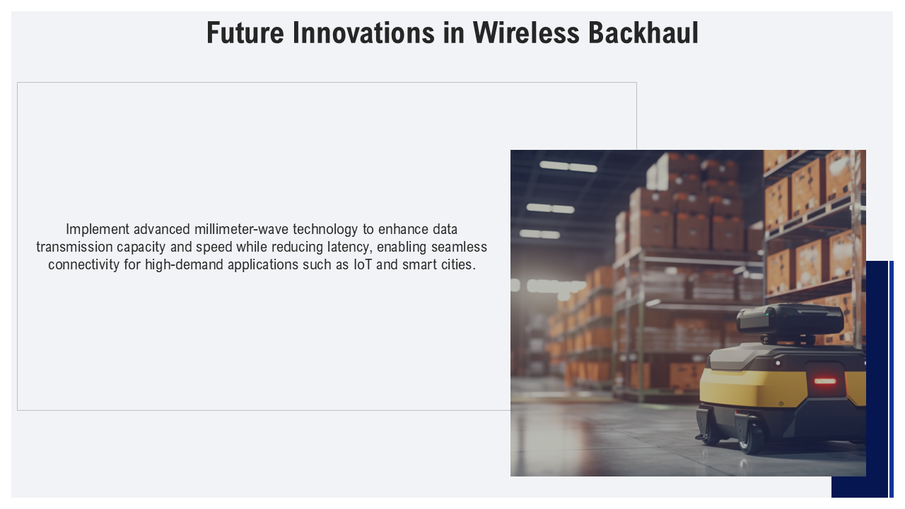 Future Innovations in Wireless Backhaul