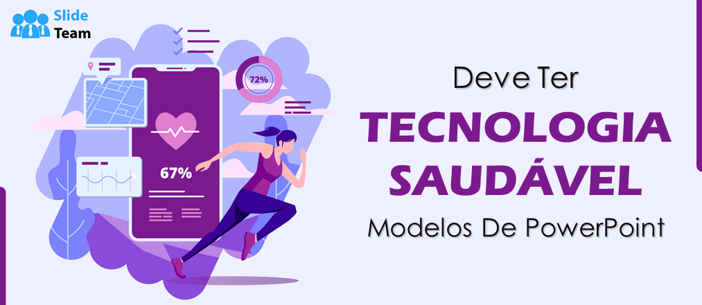 Modelos de PowerPoint de tecnologia saudável indispensáveis