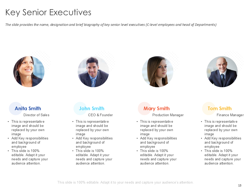 Key Senior Executives