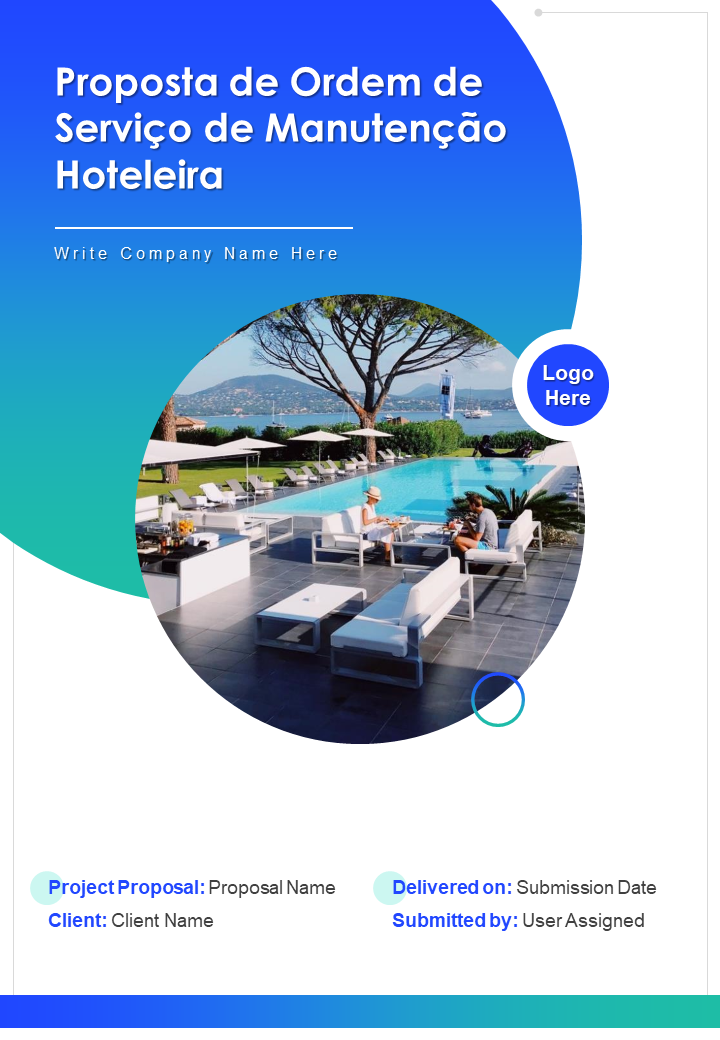 Proposta de Ordem de Servico de Manutencao Hoteleira Proposta de Ordem de Servico de Manutencao Hoteleira