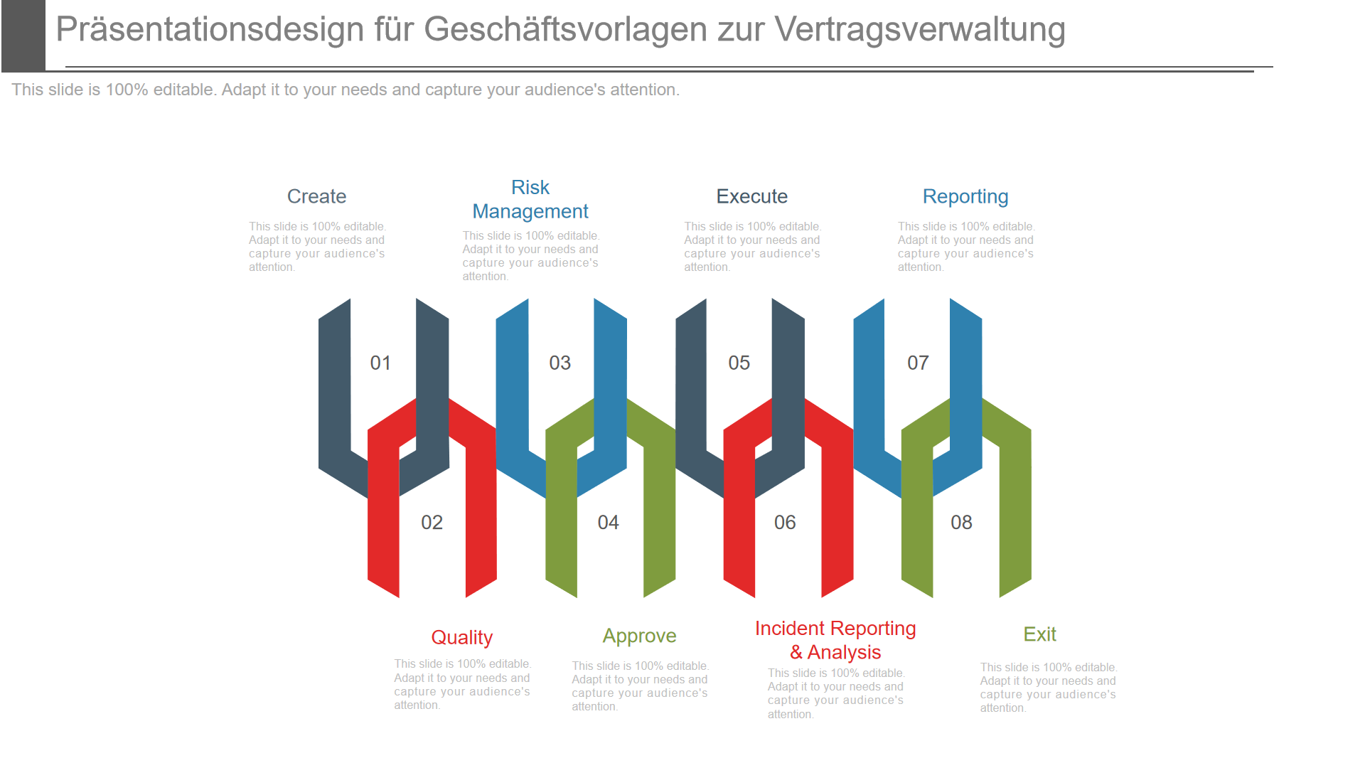 Prasentationsdesign fur Geschaftsvorlagen zur Vertragsverwaltung Prasentationsdesign fur Geschaftsvorlagen zur Vertragsverwaltung