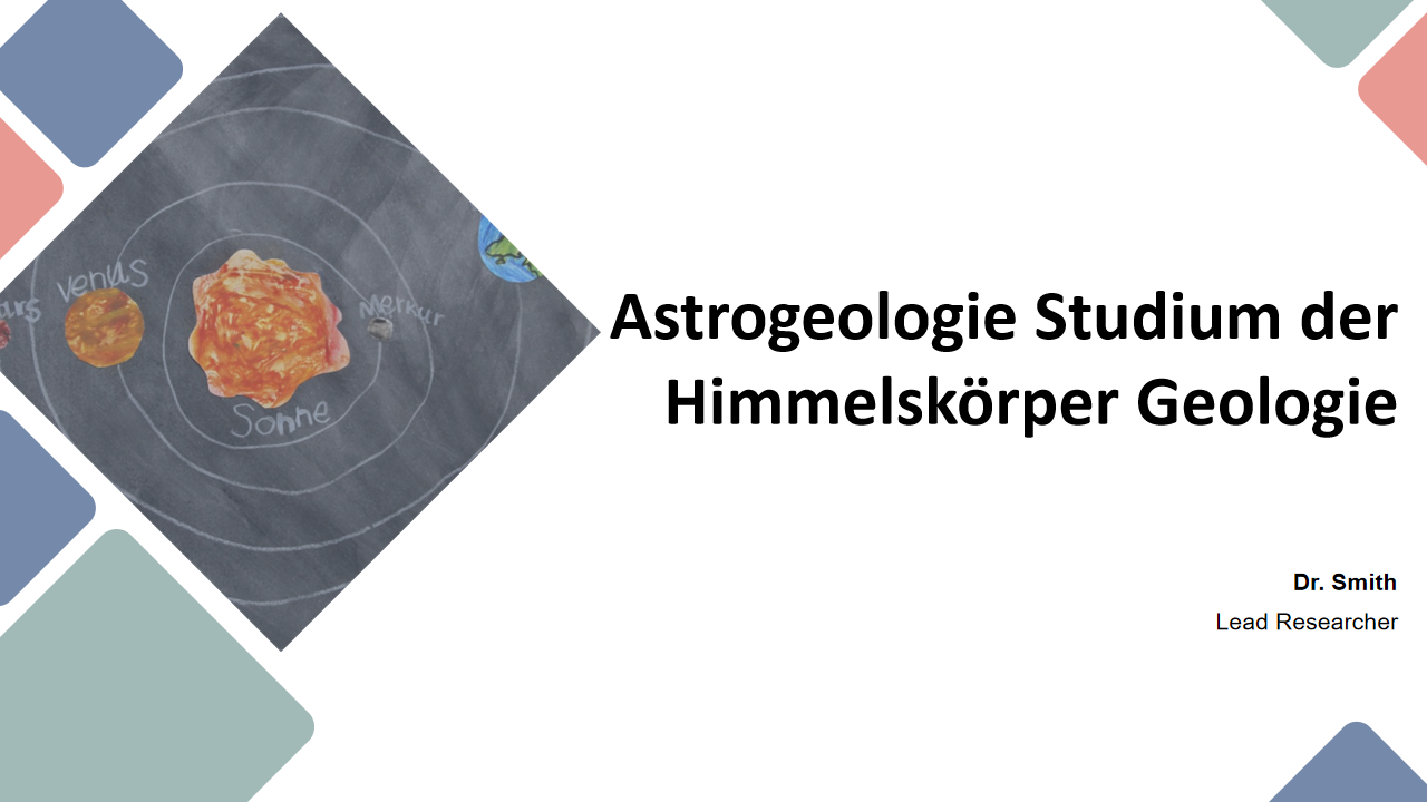 Astrogeologie Studium der Himmelskorper Geologie 