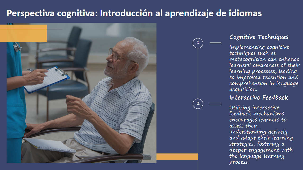 Perspectiva cognitiva Introduccion al aprendizaje de idiomas Perspectiva cognitiva Introduccion al aprendizaje de idiomas