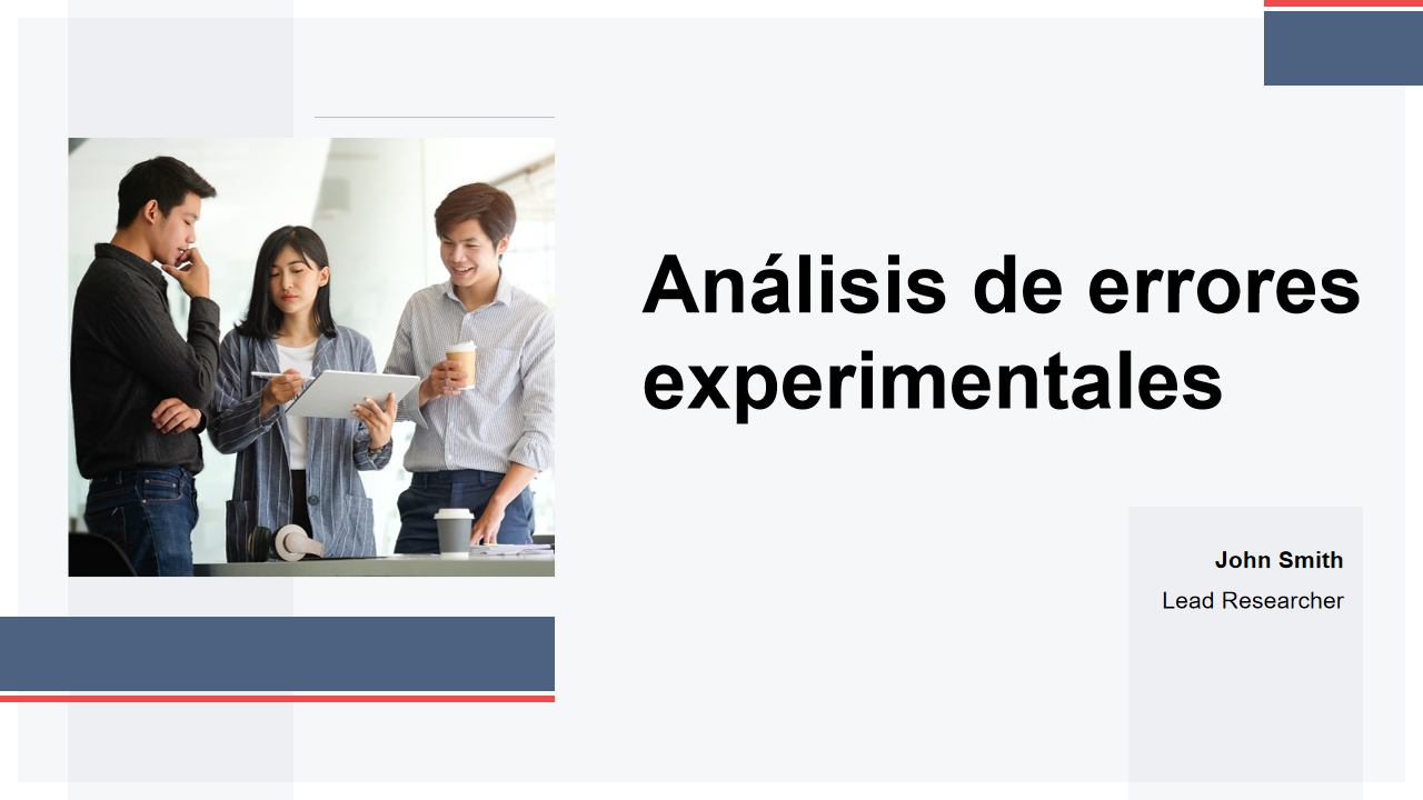 Analisis de errores experimentales Analisis de errores experimentales