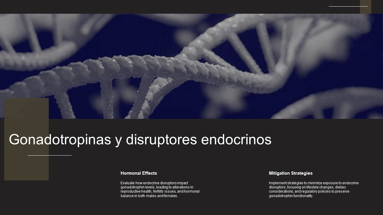 Gonadotropinas y disruptores endocrinos