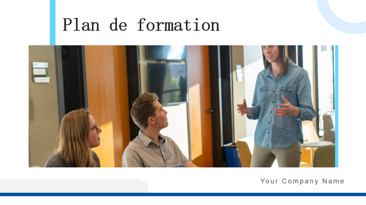  Plan de formation