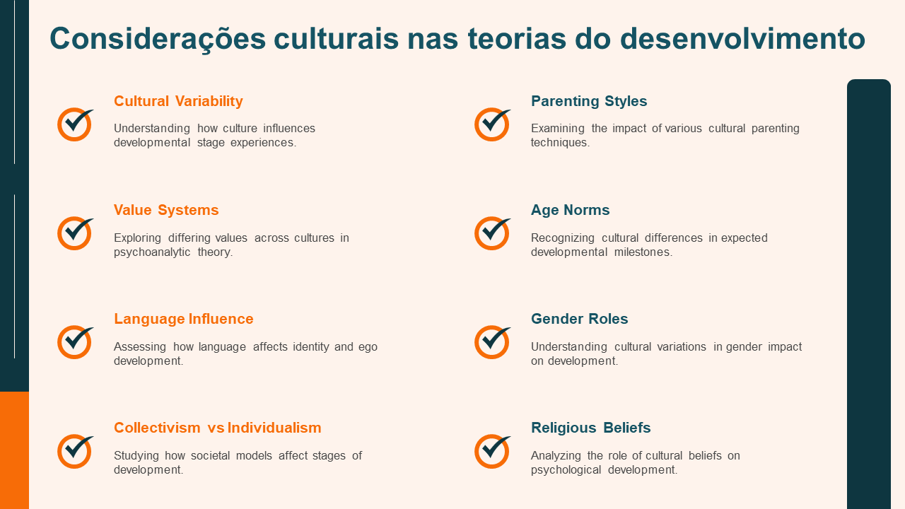 Consideracoes culturais nas teorias do desenvolvimento Consideracoes culturais nas teorias do desenvolvimento