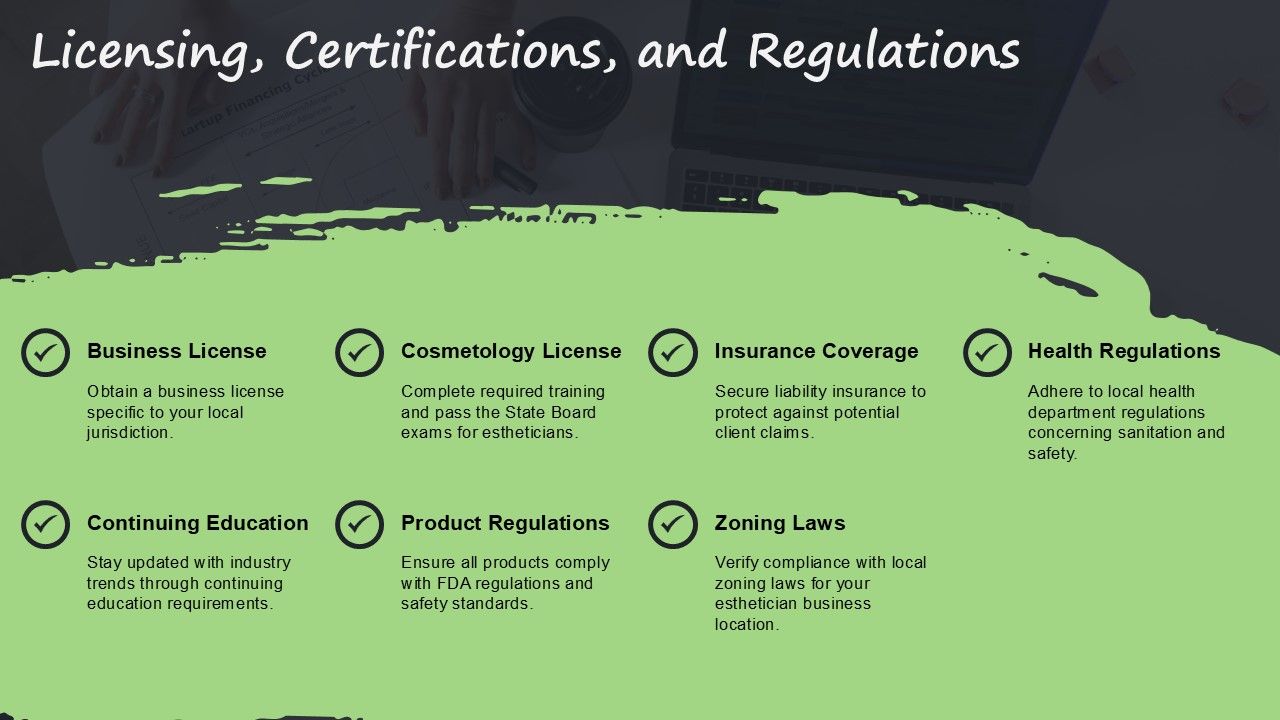 Licensing, Certifications and Regulations Licensing, Certifications and Regulations