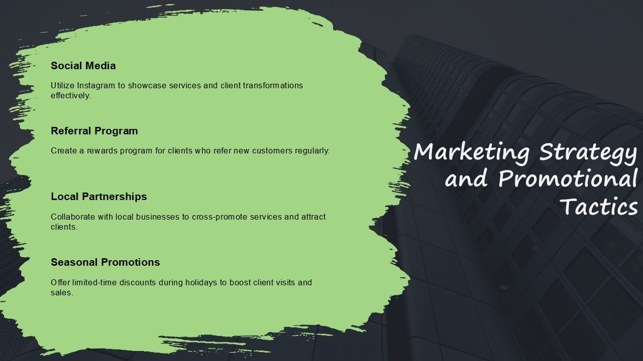 Marketing Strategy and Promotional Tactics Marketing Strategy and Promotional Tactics