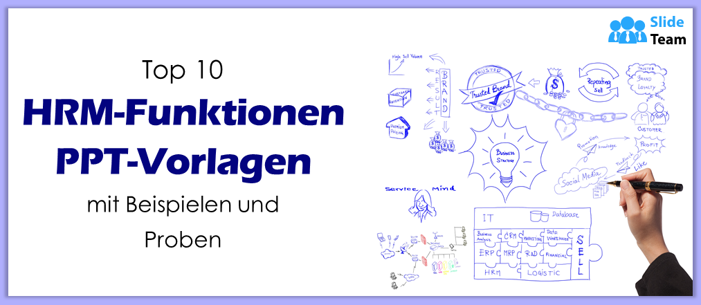 Top 10 HRM-Funktionen PPT-Vorlagen mit Beispielen und Mustern