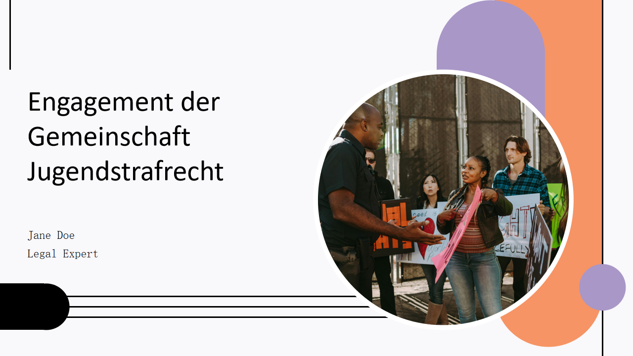 Engagement der Gemeinschaft Jugendstrafrecht Engagement der Gemeinschaft Jugendstrafrecht