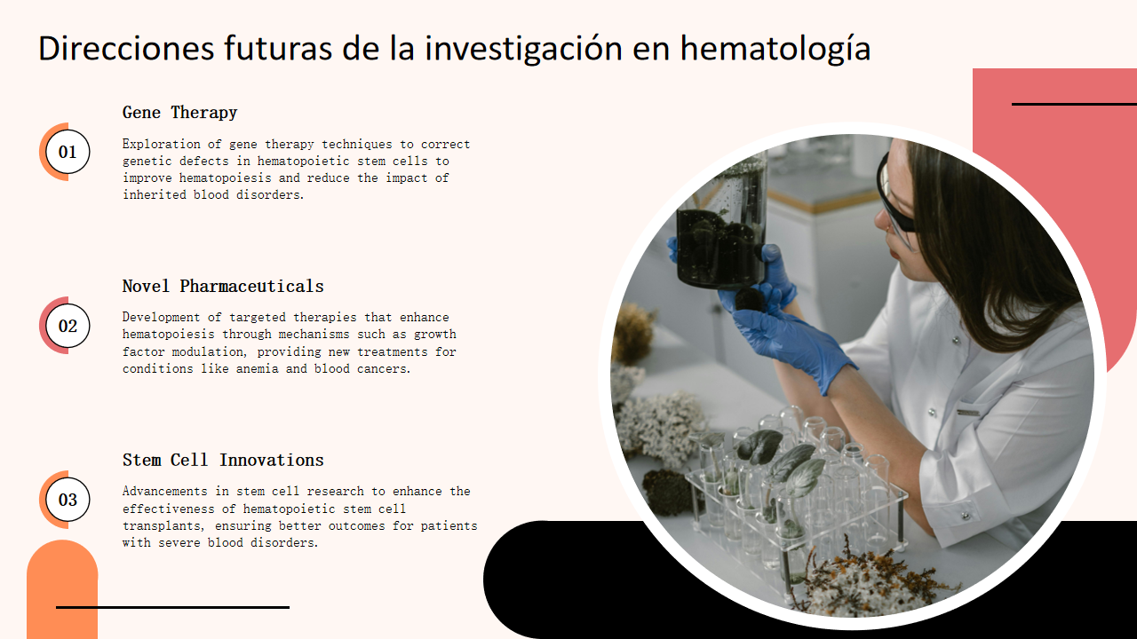 Direcciones futuras de la investigacion en hematologia Direcciones futuras de la investigacion en hematologia