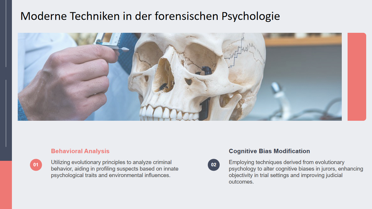Moderne Techniken in der forensischen Psychologie Moderne Techniken in der forensischen Psychologie