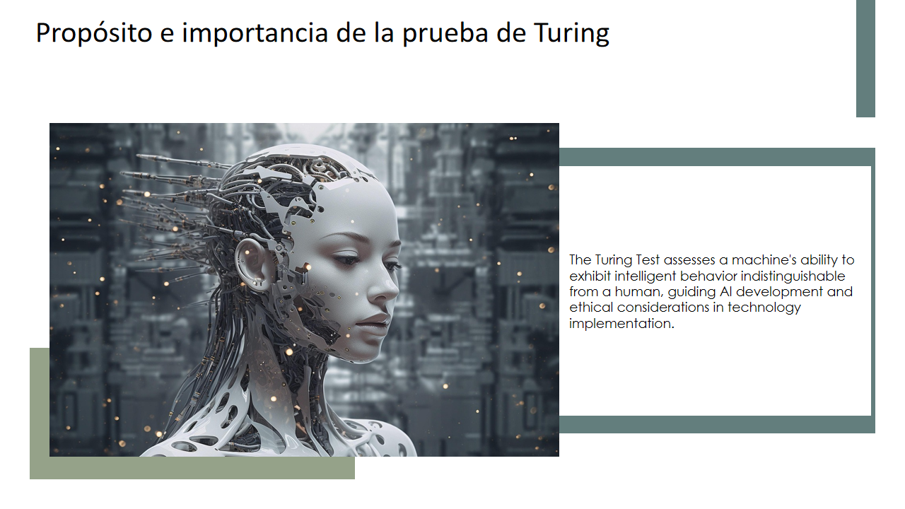Proposito e importancia de la prueba de Turing